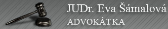 Advokátka JUDr.Eva Šámalová